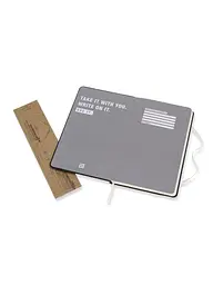 Записник Moleskine Denim середній, Лінійка Hand Wash (LCDNQP060H) - мініатюра 3