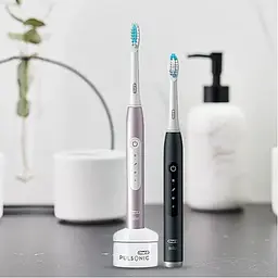 Електрична зубна щітка Oral-B Pulsonic Slim Luxe 4900 Rose Gold + Matte Black [136403] - мініатюра 5