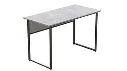 Стіл письмовий Коді Ferrum-decor 75x140x70 Чорний метал ДСП Бетон 16 мм (FRD-106609) - мініатюра 4