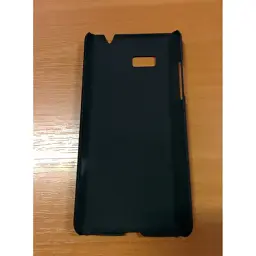 Чохол-накладка Case для Htc Desire 600 пластиковий чорний - мініатюра 2