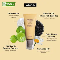 Сонцезахисний крем Haruharu Wonder Black Rice Moisture Airyfit Daily Sunscreen SPF 50+/PA++++ 50 мл (BT20537) - мініатюра 3