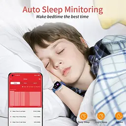 Дитячий смарт-годинник для дітей HENGTO Kids Fitness Tracker, водонепроникний розумний годинник IP68 - мініатюра 5