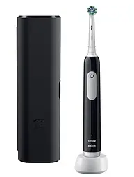 Зубна електрощітка Braun Oral-B Pro1 D305.513.3X CrossAction Black - мініатюра 2