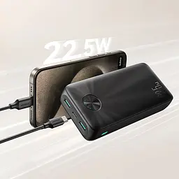 УМБ Joyroom JR-PBF16 20000mAh QC+PD 22,5W Black (6956116717360) - мініатюра 8