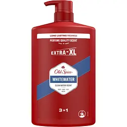 Набір Old Spice Whitewater: гель для душу та шампунь 3в1, 1 л + твердий дезодорант 50 мл - мініатюра 2