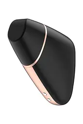 Стимулятор Satisfyer Love Triangle Вакуумний кліторальний з вібрацією, 14.5х5.6 см чорний - мініатюра 3