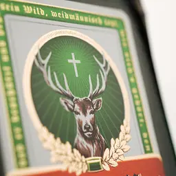 Лікер Jagermeister, 35%, 0,04 л - мініатюра 3