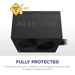 Блок живлення NZXT C750W ATX 3.1 80+ Bronze Black (PA-7B3BB-EU) - мініатюра 6