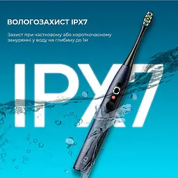 Електрична зубна щітка Oclean X Plus Pro Digital Blue - мініатюра 9