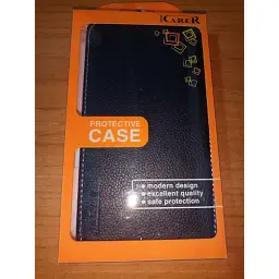 Чохол Carer Base для Lenovo A850 фліп чорний - мініатюра 6