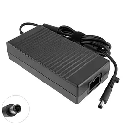 Блок живлення для ноутбука HP 19V, 9.5A, 180W, 7.4x5.0-PIN, black (397804-001) (без десктопного мережевого кабеля !) - мініатюра 2