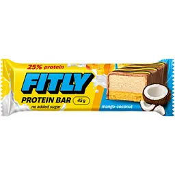 Протеїновий батончик Fitly 12x45 г Манго-кокос