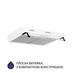 Витяжка плоска Minola HPL 614 WH - мініатюра 2