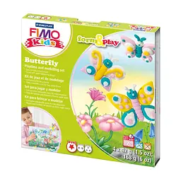 Набір пластики Fimo kids "Метелик" 4 кол. 42 г Fimo (4007817806197)