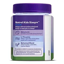 Натуральна добавка Natrol Kid's Sleep + Calm, 60 желейок - Полуниця - мініатюра 2
