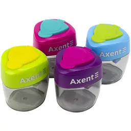 Точилка Axent з контейнером Сolourful асорті (12) 1162 - мініатюра 4