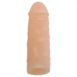 Реалістична насадка для збільшення члена Orion Nature Skin Penis Sleeve, +3 см (тілесний)