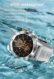 Смарт-годинник Lige MT43 Pro Silver (e2661bb6) - мініатюра 2