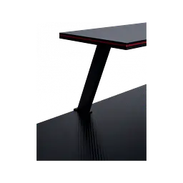 Геймерський комп'ютерний стіл GT Racer T-1741 (130x130x45x73) Black - мініатюра 8