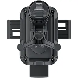Автотримач із бездротовою зарядкою Proove Triple Clamp 15W Black (WHTC15010001) [136215] - мініатюра 3
