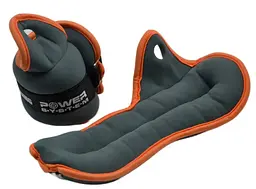 Обважнювачі-манжети для ніг та рук Power System PS-4044 Wrist Weights (2 шт*1 кг) (PS-4044_Grey)