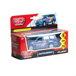 Автомобільний технопарк Mitsubishi Pajero Sport, синій (SB-17-61-MP-S-WB) - мініатюра 10