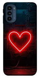 Чохол Demsky Яскраве серце для Motorola Moto G41