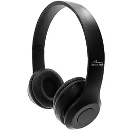 Гарнітура Media-Tech EPSILION BT MT3591 FM/ MP3, Bluetooth+3,5мм, Black - мініатюра 2