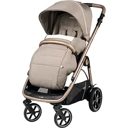 Коляска 3 в 1 Peg-Perego Veloce Mon Amour Belvedere Lounge з підставкою до люльки рожеве золото - мініатюра 2