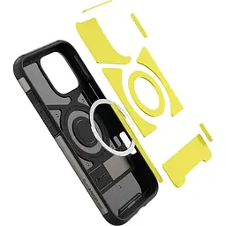 Оригінальний протиударний чохол Spigen Slim Armor (MagFit) MagSafe для iPhone 16 Pro Max Gunmetal ACS08033 - мініатюра 6