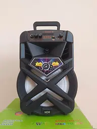 Портативна акустична колонка NDR P77 10W Bluetooth стереосистема + караоке мікрофон - мініатюра 5