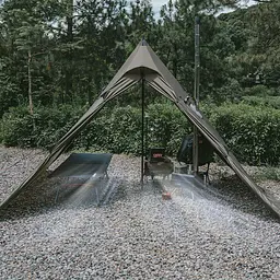 Похідний одномісний намет з гострою верхівкою Naturehike CNK2300ZP025 (Коричнева) - мініатюра 7