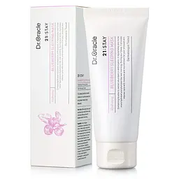 Заспокійлива нічна маска 21 Stay Blueberry Sleeping Mask Dr. Oracle 100 мл - мініатюра 2