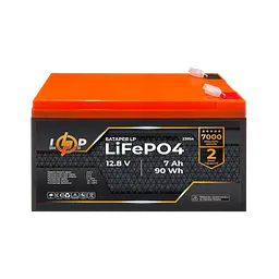 Акумулятор LP LiFePO4 12,8V - 7Ah (90Wh)