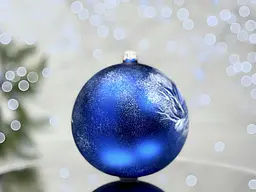 Ялинкова куля Санта Шоп Символ 2027 Вертепна зірка 12 см (4820001262735) - мініатюра 5