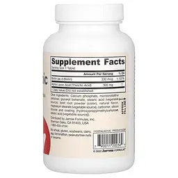 Альфа-ліпоєва кислота та біотин Jarrow Formulas Alpha Lipoic Sustain with Biotin, 60 таблеток для підтримки шкіри, волосся та нігтів - мініатюра 2