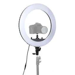 Кільцева LED лампа Puluz MCP0056 18" + штатив