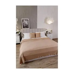 Плед Прованс COTTON бежевий 120 х 200 см (039527) - мініатюра 2