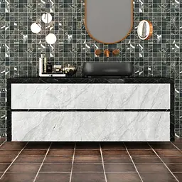 Самоклеюча плівка Sticker Wall 0.45х10м х 0.07мм Платиновий мармур SW-00001274 - мініатюра 5