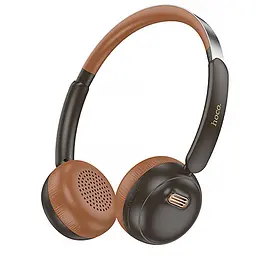 Накладні бездротові навушники W62 Verso retro Brown Hoco teh0030653