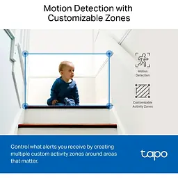 IP-камера TP-Link Tapo C230 3MP N300 microSD motion detection 360° mic - мініатюра 8