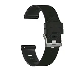 Ремінець ArmorStandart Silicone Soft Watch Strap 20mm Black (ARM88468)