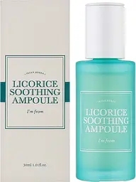 Заспокійлива ампула з екстрактом солодки I'm From Licorice Soothing Ampoule 30 мл - мініатюра 2