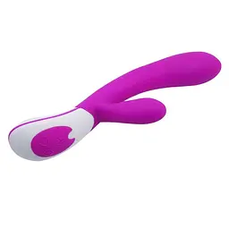 Вібратор-кролик Pretty Love Colby Vibrator 21.5 см фіолетовий - мініатюра 6