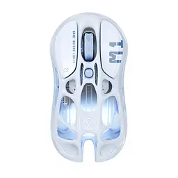 GravaStar Миша Mercury M1 Pro, magnesium alloy body, BT/WL/USB-A, RGB, Ice Blue