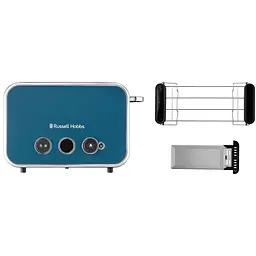 Тостер Russell Hobbs Distinctions 2-Slice 1670 Вт синій (26431-56) - мініатюра 4