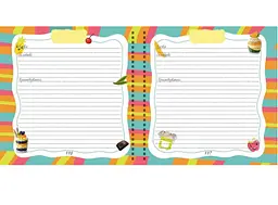 Книга для запису кулінарних рецептів. Kids menu - Джавахідзе Н.Н. укладач (9786177307241) - мініатюра 3