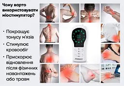Міостимулятор EasyFit ActivePulse масажер електростимулятор м'язів + Чохол - мініатюра 2
