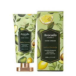 Крем для рук зволожувальний Bogenia Avocado + Vitamin C 60 мл BG447.001