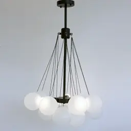 Підвісна люстра Friendlylight Bulb Black FL5131 - мініатюра 2